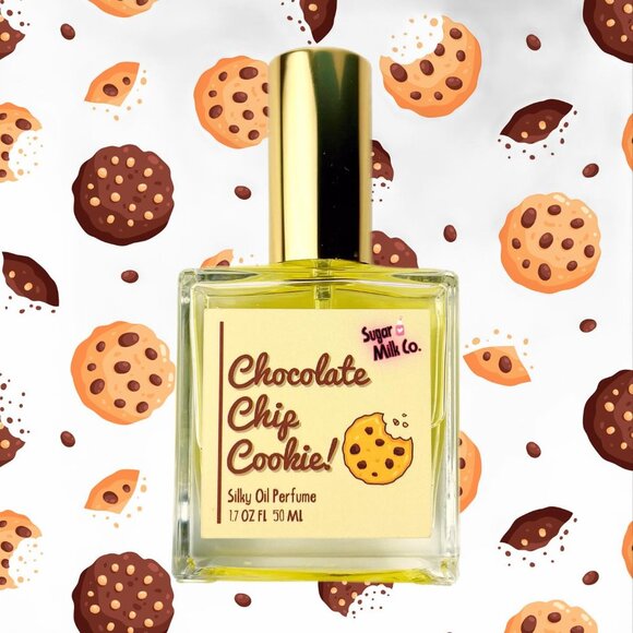 Sugar Milk Co. CHOCOLATE CHIP COOKIE Full Size PerfumeOil SprayMist Gourmand Yum - Picture 2 of 4